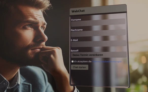 Demo Termin für den WebChat