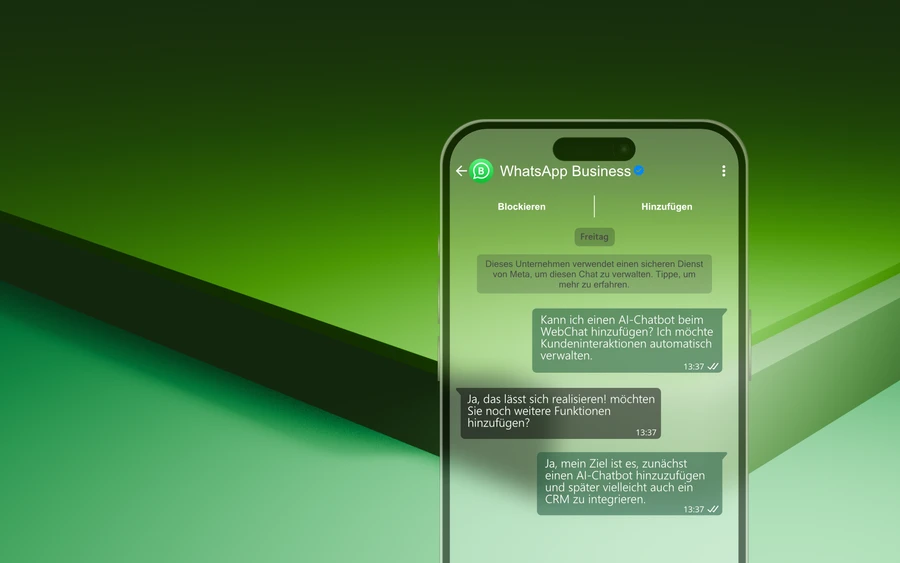 WebChat und WhatsApp