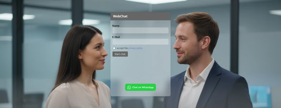 WhatsApp in widget