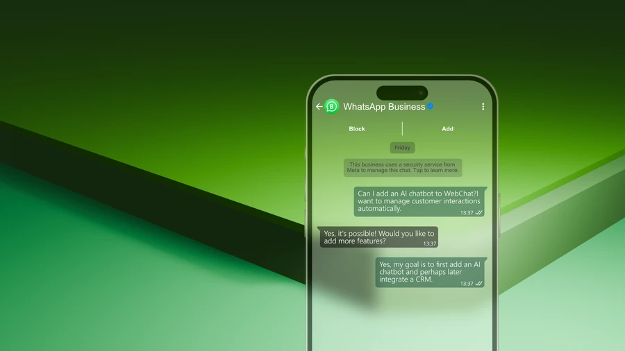WebChat and WhatsApp