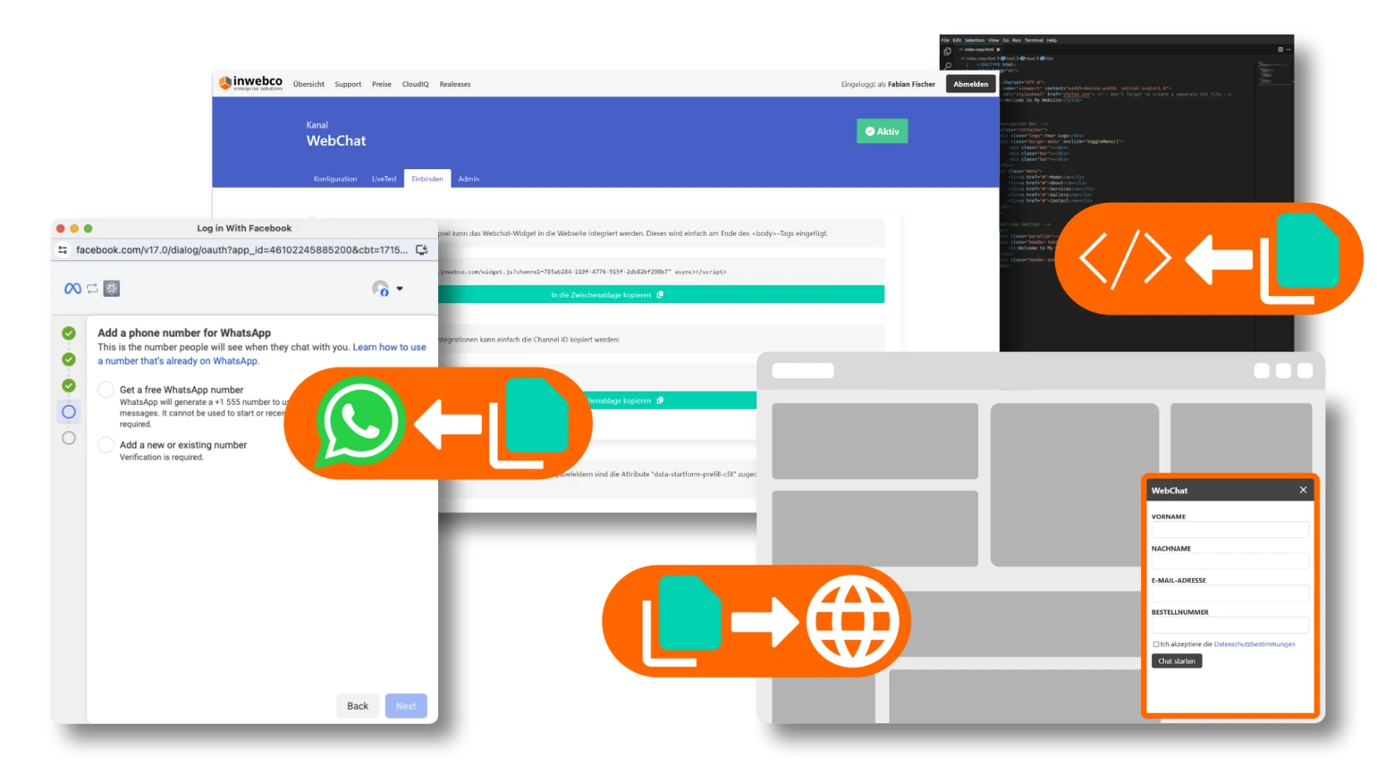 3. Einbinden 3. Einbinden