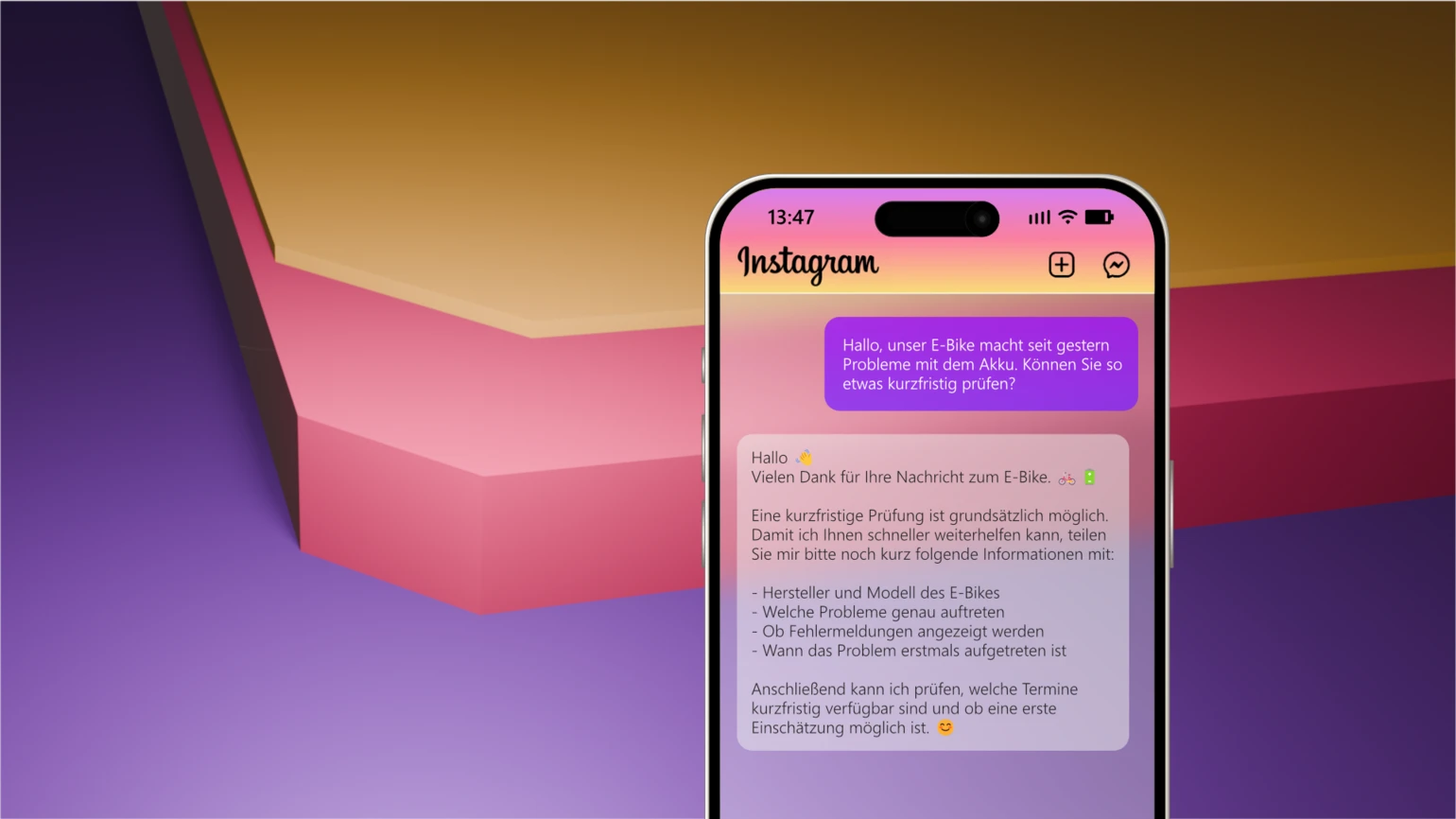 Instagram und WebChat